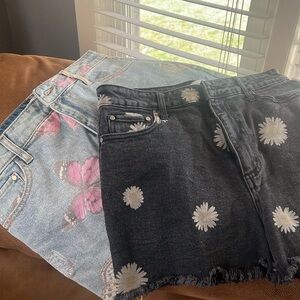 Two Pair of EUC TINSELTOWN Jean shorts! SIZE 11